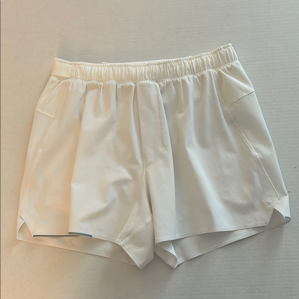 New  Lululemon White Shorts